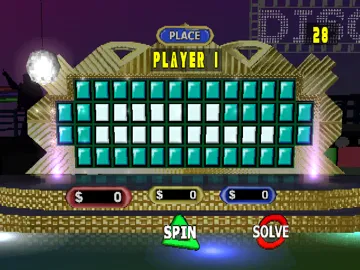 Wheel of Fortune - 2nd Edition (US) screen shot game playing